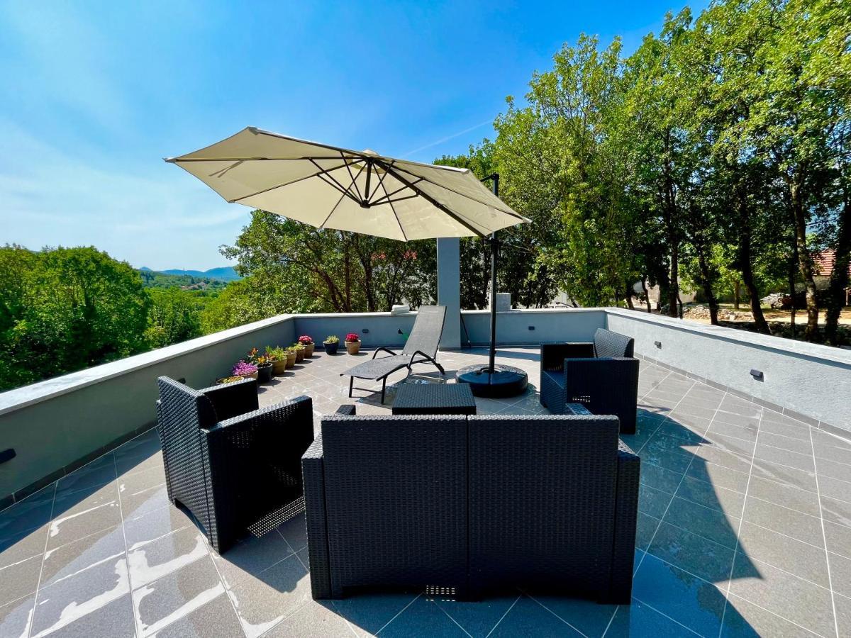 Luxury Villa Andrea Vrzika In Forest Near The Sea Zagvozd Екстер'єр фото