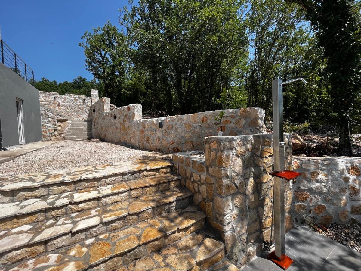 Luxury Villa Andrea Vrzika In Forest Near The Sea Zagvozd Екстер'єр фото