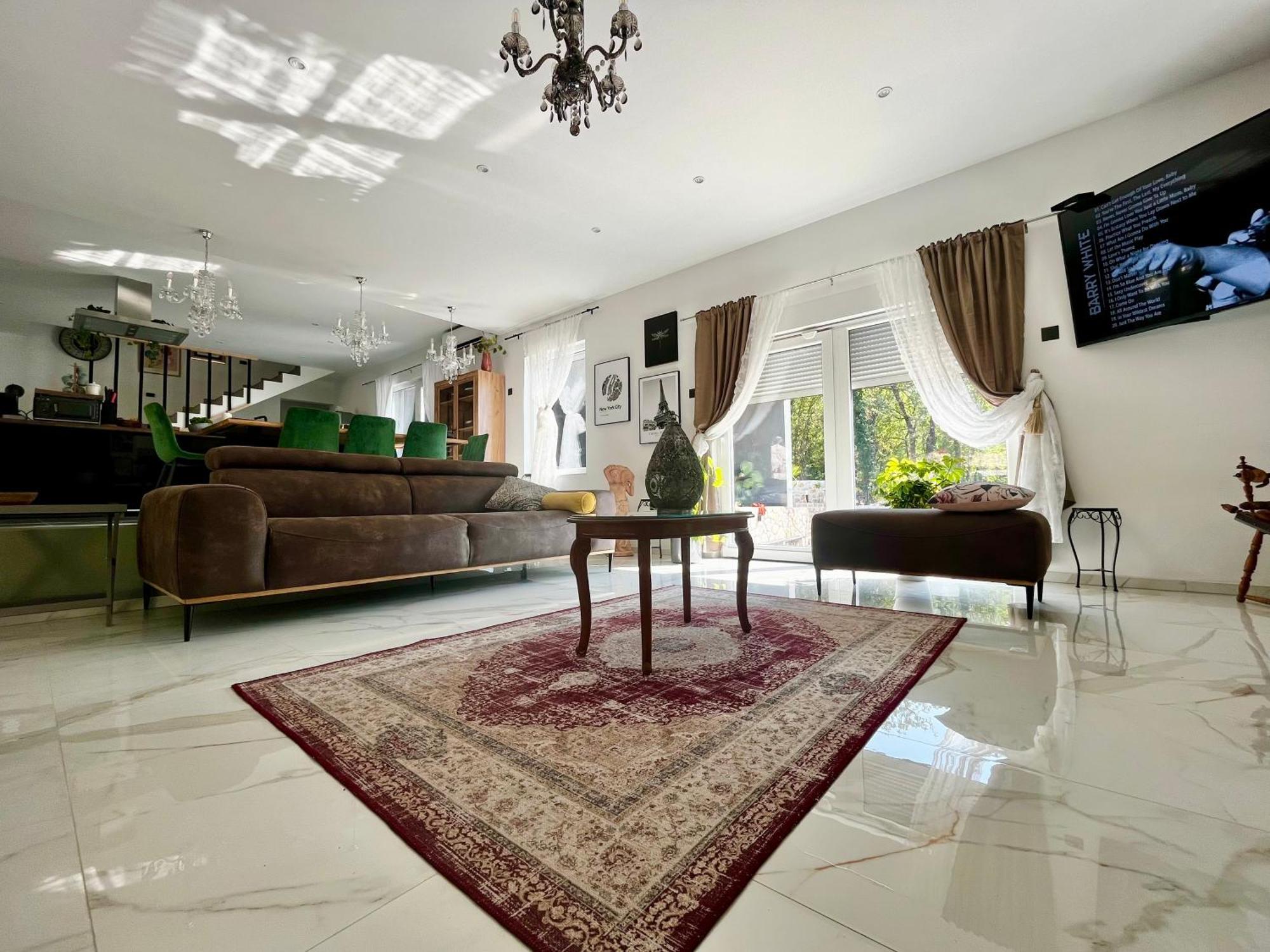 Luxury Villa Andrea Vrzika In Forest Near The Sea Zagvozd Екстер'єр фото