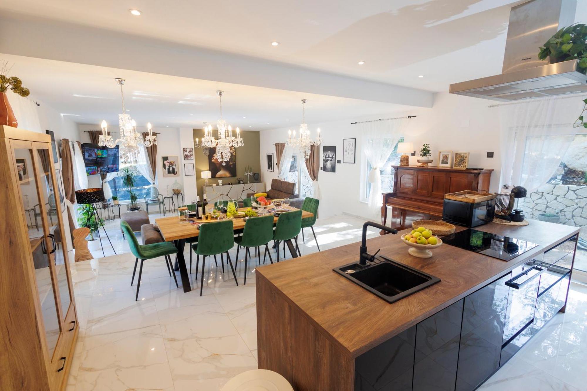 Luxury Villa Andrea Vrzika In Forest Near The Sea Zagvozd Екстер'єр фото